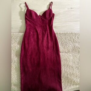 Suede Dress